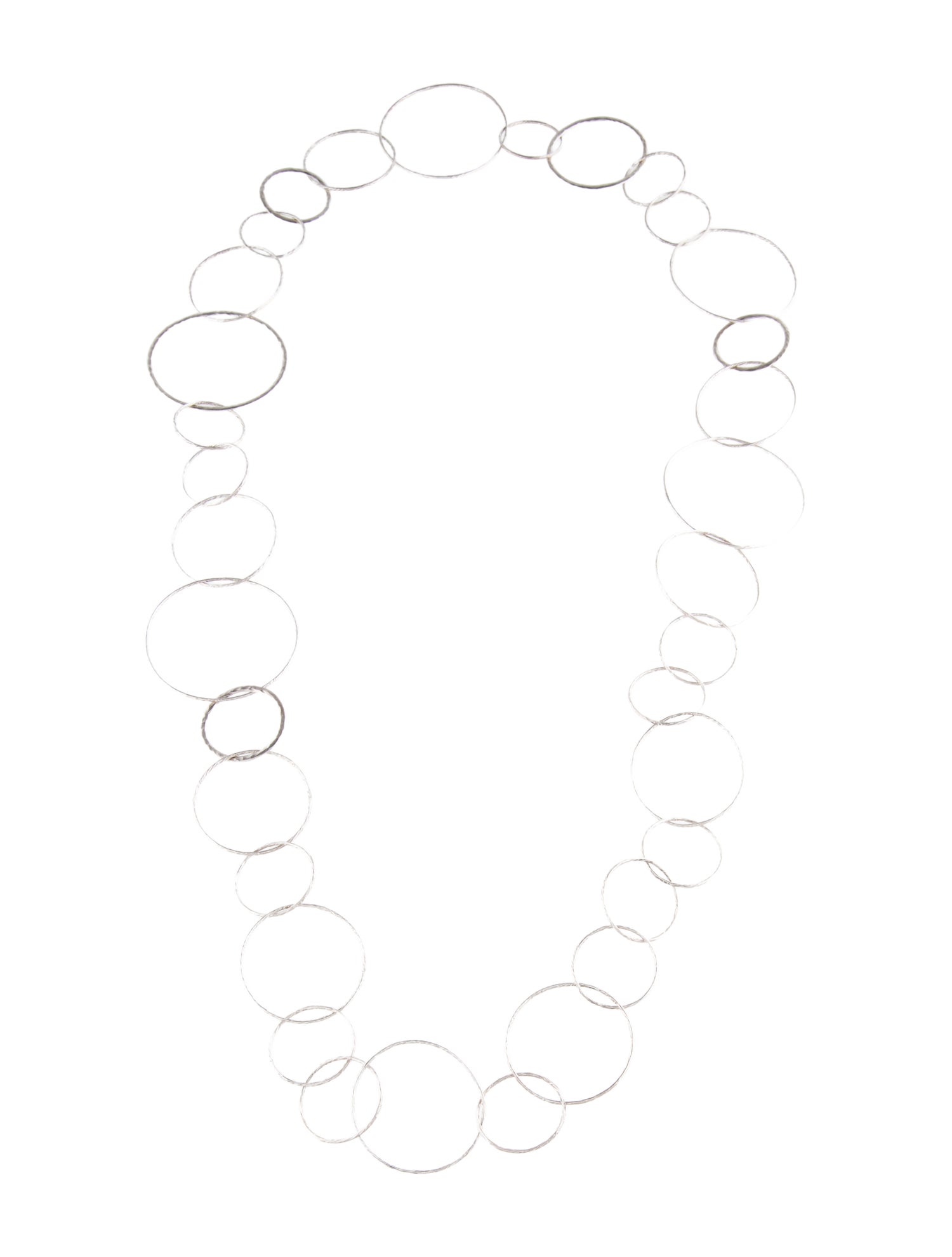 Tiffany & Co. Hammered Circles Chain Necklace